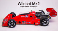 1/25 1977-78 Wildcat Indy resin trans-kit Johncock Patrick