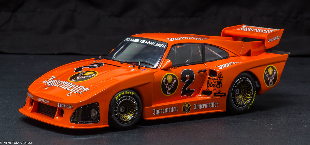 1/24 1980 #2 Jagermeister Kremer Porsche 935 K3 conversion