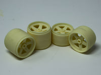 1/24 Five-spoke MOMO wheels for Tamiya Porsche 956 kits