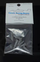 1/20 Resin Injector Stacks - one set of 8 For Indycar SCCA Can-am Sportscar F1 Racecars