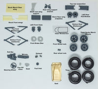 1984 Machinist Union March 84C 1/25 scale - Josele Garza resin full kit