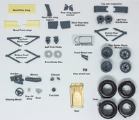 1984 Skoal Bandit March 84C 1/25 Scale - Teo Fabi full resin kit