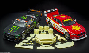 Converting Tamiya Mustang GT4 into Australian Supercars Mustang