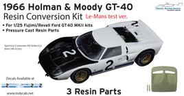 1/24 1966 Ford GT-40 Le-Mans Test Car Ken Miles McLaren Amon Bianchi Graham Hill Jackie Stewart