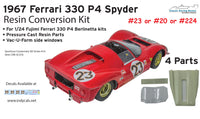 1/24 1967 Ferrari 330P4 Spyder conversion kit for Fujimi Ferrari 330P4 kit