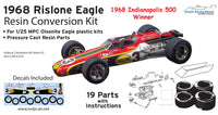 1/25 Rislone Eagle resin conversion kit for MPC Dan Gurney Olsonite Eagle kit