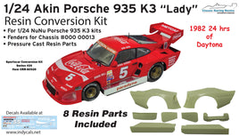 1982 Coca-Cola Akin Daytona 24 Porsche 935 K3 Resin Conversion for NuNu kits
