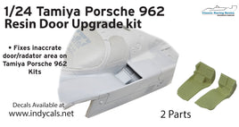 1/24 Tamiya Porsche 962 Resin Door Upgrade kit - Fixes the radiator inlet part of door