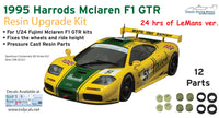 1/24 1995 Harrods Mclaren F1 GTR Short Tail UPGRADE resin kit for Fujimi kits Lemans ver.