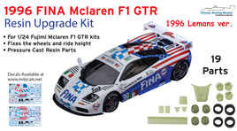 1/24 1996 Fina Mclaren F1 GTR Short Tail UPGRADE resin kit for Fujimi kits Lemans ver.