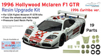 1/24 1996 Hollywood Mclaren F1 GTR Short Tail UPGRADE resin kit for Fujimi kits Curitiba Brazil ver. Nelson Piquet