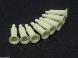 1/24 - 1/25 Resin Injector Stacks - one set of 8 (new parts)
