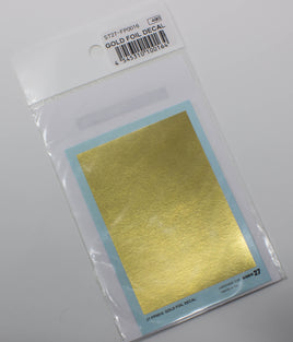 Studio 27 Gold Foil Waterslide Decal Sheet 3.5" x 2.5"  ST27-FP0016