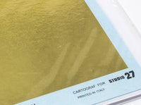 Studio 27 Gold Foil Waterslide Decal Sheet 3.5" x 2.5"  ST27-FP0016