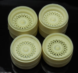 1/24 Porsche 956 resin BBS WHEELS SET OF 4 for Tamiya kits IMSA Le mans sportscar parts