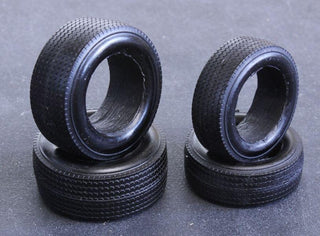 1964 1/25 Black Indy Resin tires 